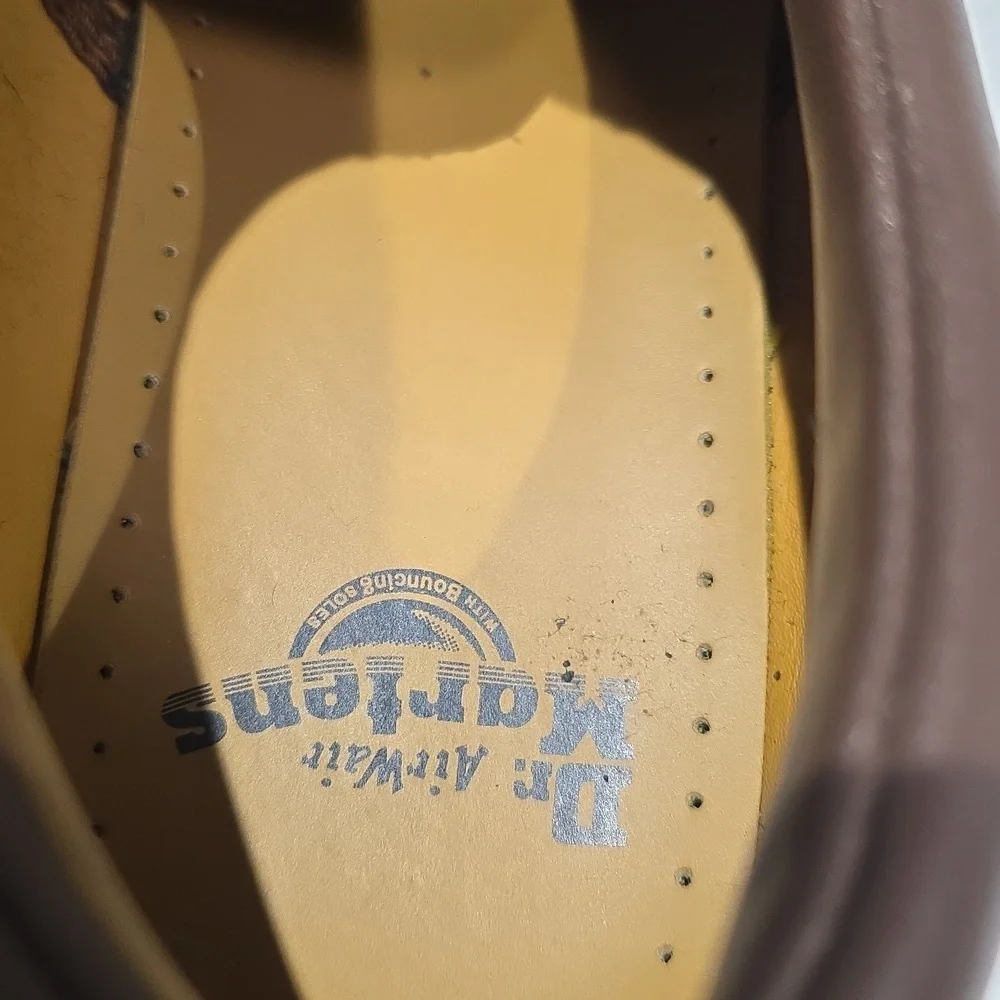 Dr Martens Brown Leather Men's Shoes Size 12M